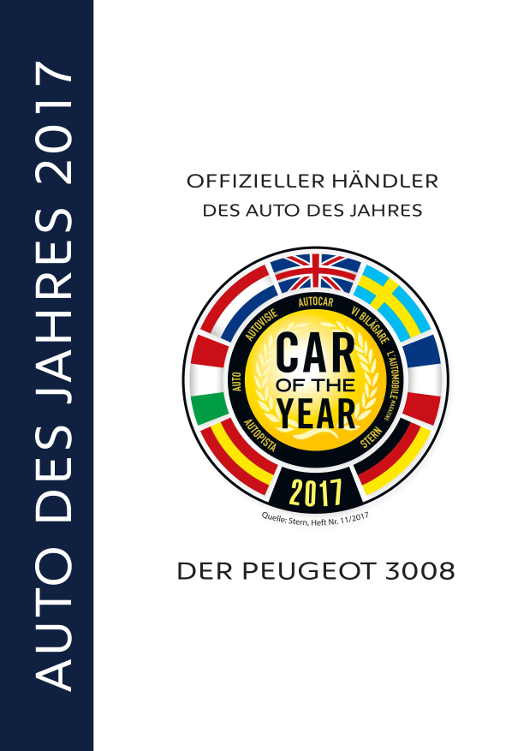 Offizieller Händler Auto des Jahres 2017